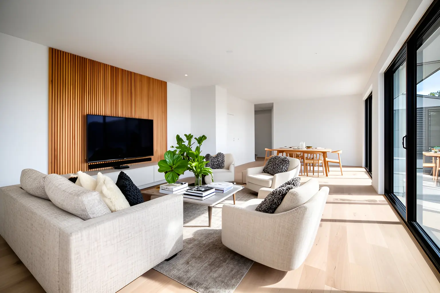 Rendering: living area