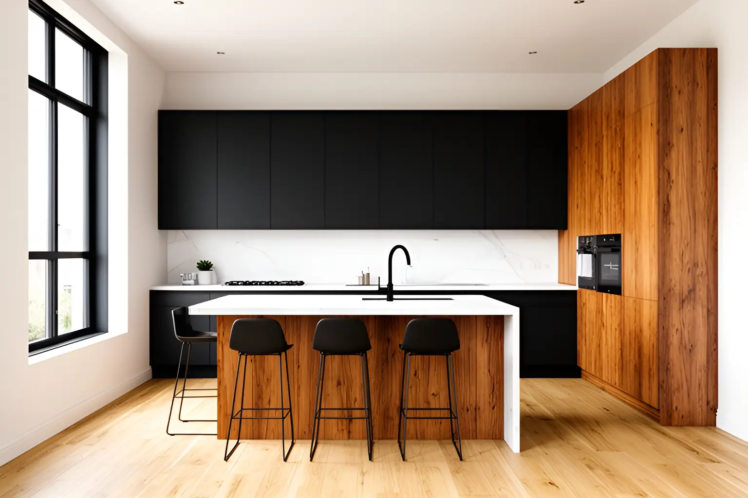 Rendering: kitchen