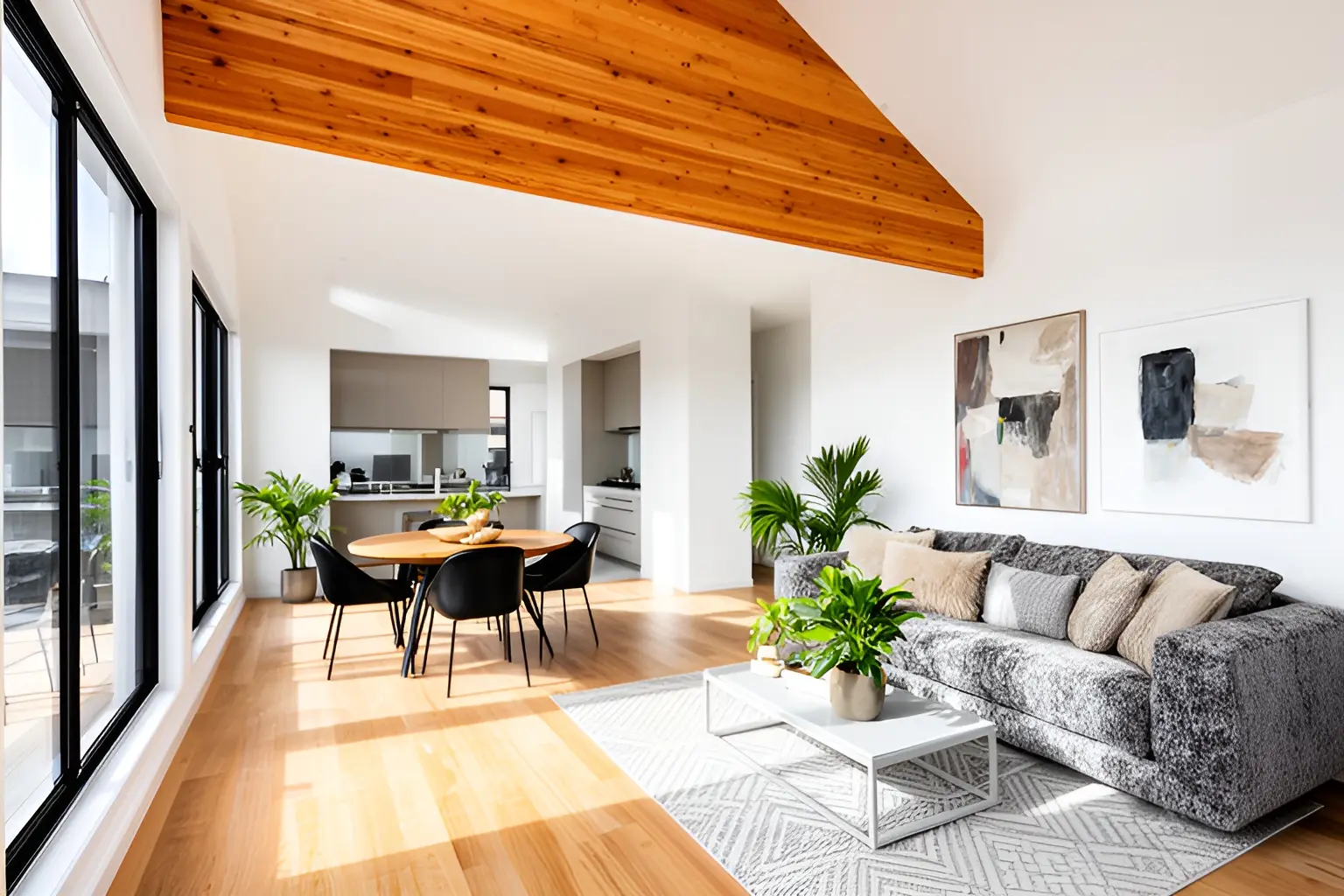 Rendering: living area