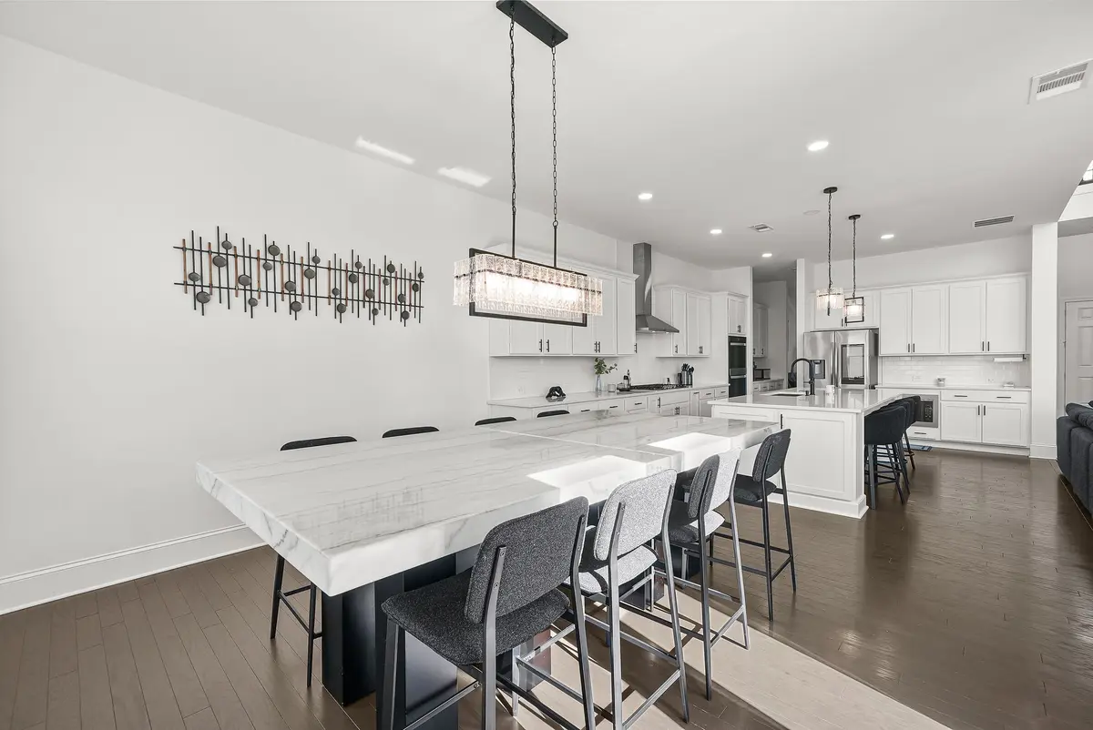 Kitchen island with seating